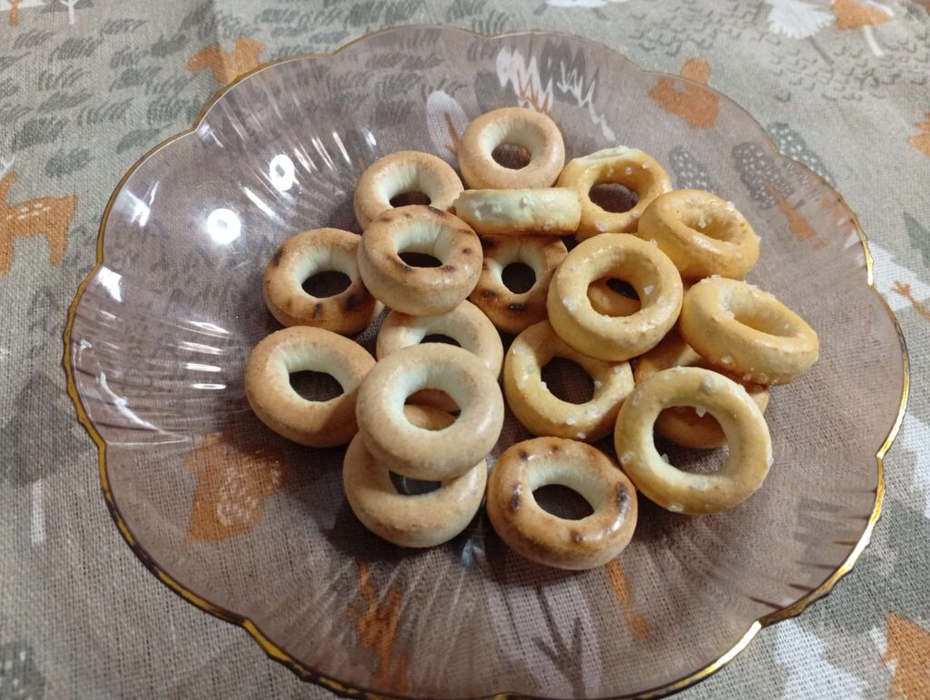 ロシアのスーシュカ
盛り付け後