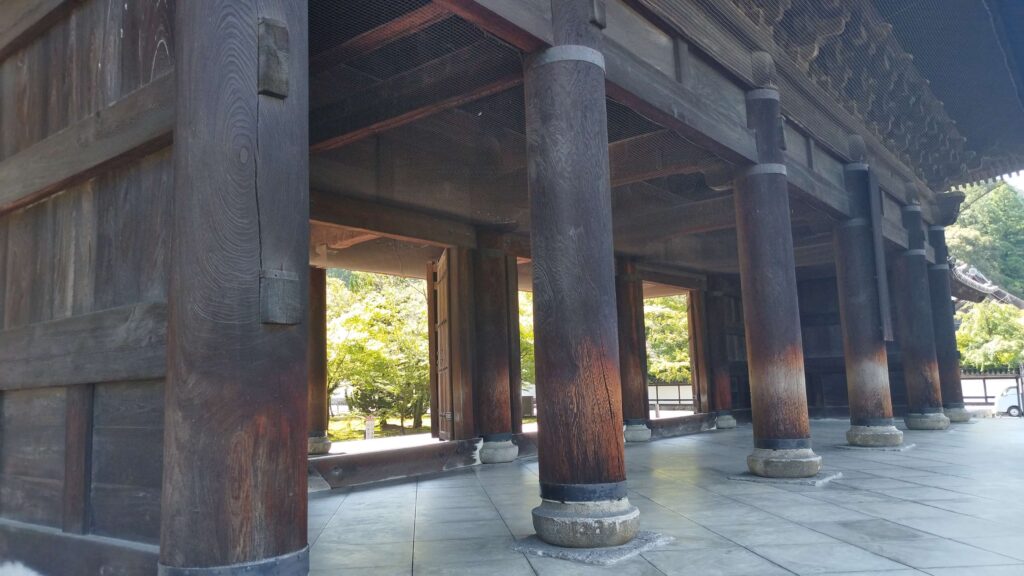 森見登美彦聖地巡礼記その③
南禅寺の三門の扉