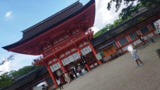 有頂天家族の聖地紹介 下鴨神社の楼門