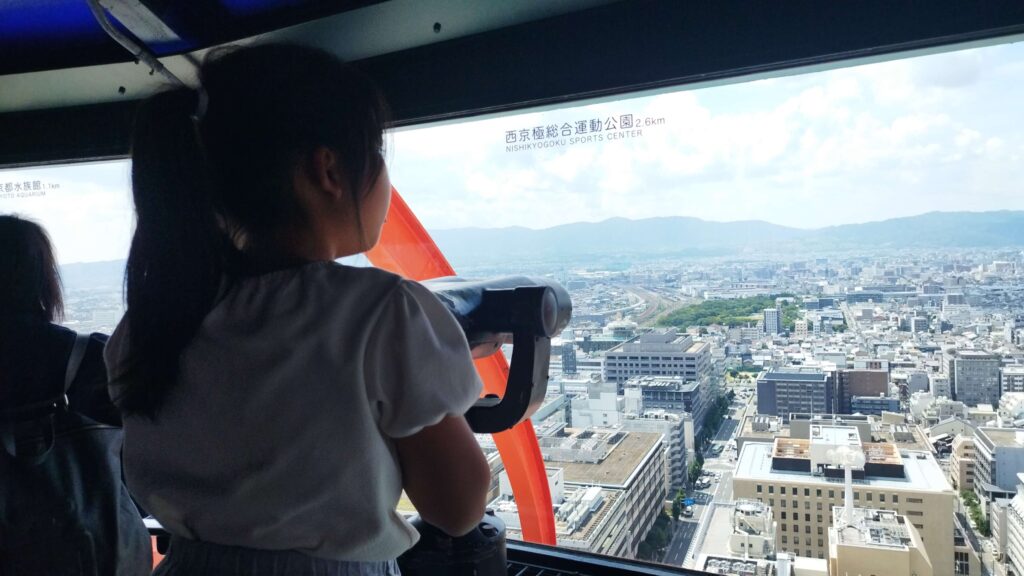 森見登美彦聖地巡礼記その③
京都タワー展望台からの眺め