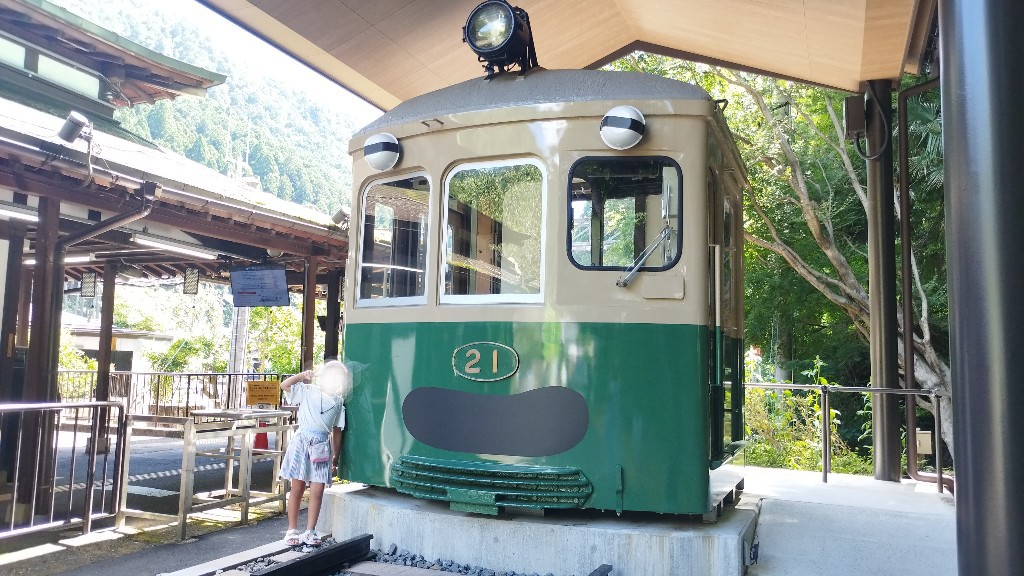 有頂天家族の聖地紹介
矢二郎の偽叡山電車がある鞍馬駅