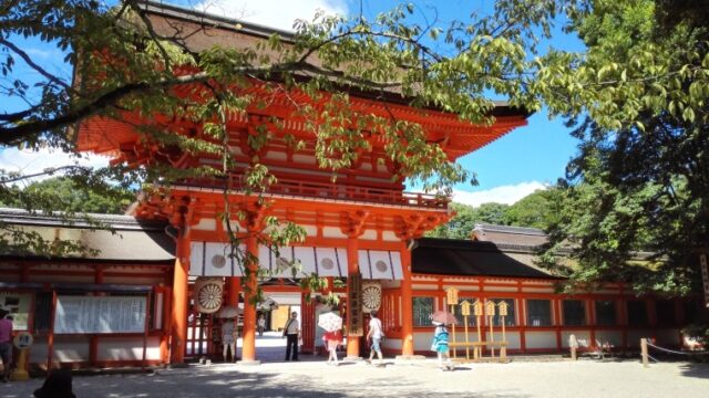 有頂天家族聖地マップ＆一覧のアイキャッチ 下鴨神社の楼門